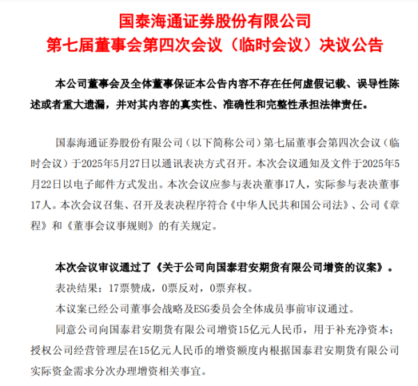 仁信优配 头部期货公司，增资15亿元