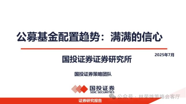 豌豆财富 公募主动配置：满满的信心